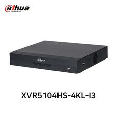 다후아 XVR5104HS-4KL-I3 4K 800만화소 4채널 CCTV DVR 녹화기 CVI/AHD/TVI/SD, 1개 - xvr5104hs