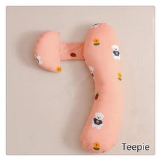 티피 임산부 베개 허리 쪽 잠자는 쪽 잠자는 쪽 침침 임신 u형 트러플 신기 임신 중 쿠션, 9