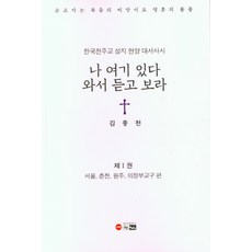 한국천주교성지안내도