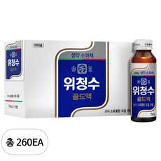 솔표식품 위청수 골드액, 75ml, 260개