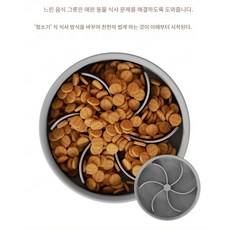 강아지 슬로우볼 펫볼 펫 실리콘 펫 물, 회색