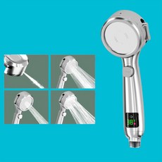 온도표시 아기샤워기 절수 온오프 신생아 샤워기 헤드
