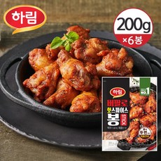 하림 버팔로 핫스파이스 봉 6개, 200g