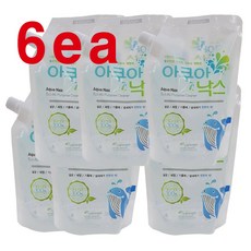 아쿠아낙스 리필 500ml 5개, 6개