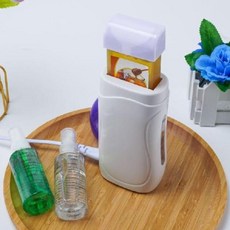 왁싱워머기 셀프왁싱 미니 블록 제모 기계 머신 수염 눈썹 헤어라인, 블루, 1개