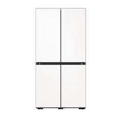 삼성전자 삼성 비스포크 냉장고 4도어 프리스탠딩 RF85C90J1W6 (새틴화이트) (874L), 단품, 단품없음