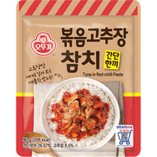 오뚜기 간단한끼 볶음고추장 참치, 90g, 14개