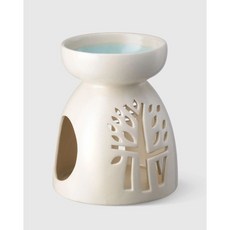 반얀트리 오일버너 화이트 라지 아로마 스파 세라믹 향로