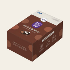 소화가 잘되는 우유 초코크림 롤케이크 부드러운 크림 380g 냉동식품, 소화가 잘되는 우유 초코크림 롤케이크 380g 냉동, 1개