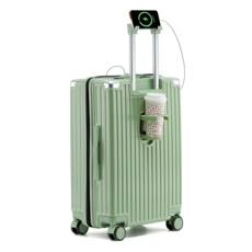 YINUO 접이식 캐리어 중대형 캐리어 USB충전 하드 캐리어