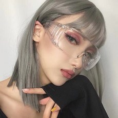 틱톡 빨간 책 눈 화장기 장식 바람막이 모래 라이딩 트렌드 점프 안경테두리 남자 선반 여성