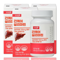 간 영양제 간피로 회복 피곤할때 효과 부원료 유산균 남자 숙취, 1박스, 60정