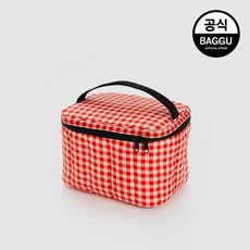 BAGGU 보냉백 런치백 도시락가방 바쿠백, Red Gingham, 1개