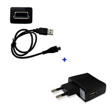 미니 5핀 USB 케이블 + 아답터/효도라디오/블루투스스피커 충전기, 1개