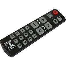 SEKI EASY PLUS Universal Remote, black