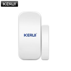 방범 장치 현관문 KERUI 433mhz 무선 도어 창 센서 오픈 감지기 GSM PSTN 홈 경보 시스템 홈 보안 음성 도난 스마트 경보 시스템, 중국, Kit1 도어 센서
