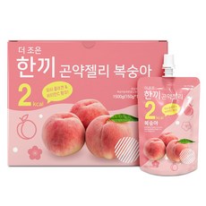 더존건강 더조은 한끼곤약젤리 복숭아 10개입, 1.5kg, 1개 1.5L, 1개