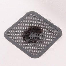 화장실 욕조 욕실 실리콘 하수구 배수구 덮개 거름망, 배수구망 20cm 그레이