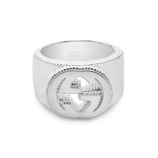GUCCI 구찌주얼리 YBC479229001 (479229 J8400 8106) Interlocking G 인터로킹 G 실버 반지