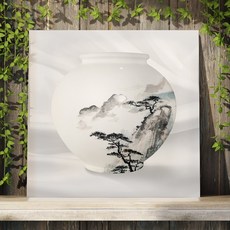 성석진작가달항아리