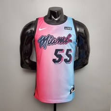 마이애미 히트 로빈슨 Miami Heat ROBINSON #55 City Edition Pink Blue Gradient Color