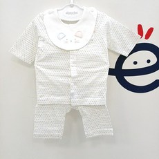 압소바 논현점 오가닉 원단7부 내의 턱받이 탈부착 *초특가 *