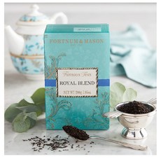 Fortnum & MASON Royal Blend Tea Carton 포트넘앤메이슨 로얄 블렌드 티 카톤 200g, 1개