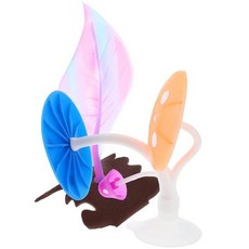 어항 식물 해먹 물고기 은신처 베타 탱크 침대 버섯 장식, 1.표시된 대로, 1개