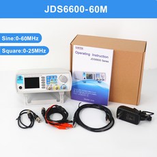 DDS 기능 신호 발생기 소스 듀얼 2-CH 주파수 미터 임의 파형 펄스 JDS6600 15 MHz 30 40 50 60MHz, 01 CHINA, 01 Eu, 04 JDS6600-60M, 1개