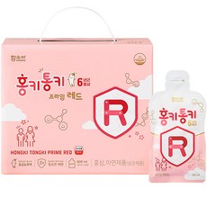 함소아 홍키통키 프라임 레드 (30포 X 1박스 /30일분) 어린이홍삼 11세~, 1개, 600ml