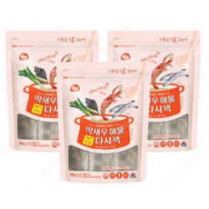 [해표] 딱새우 해물 다시팩 150g x 3개, 15g x 10입