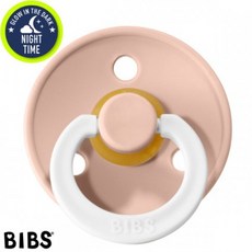 BIBS 빕스 덴마크쪽쪽이 데니쉬 공갈젖꼭지 케이스 1단계 2단계, 핫핑크야광