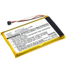시너지 디지털 GPS 배터리 Garmin 361-00019-15 배터리와 호환Li-Pol 3.7V 1200mAh, 시너지 디지털 GPS 배터리 Garmin 361-000, 1개