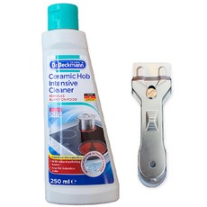 닥터베크만 인덕션 상판 청소 세제 + 스크래퍼 세트, 250ml, 1개 1세트