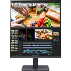 포터블모니터 휴대용모니터 LG 28MQ780-B 28인치 SDQHD (2560 x 2880) 나노 IPS 듀얼업 모니터 DCI-P398 % (타입) HDR10 USB Type-C, Tilt/Height/Swivel Stand