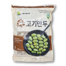 산동 옹심이 고기만두 1kg, 1개