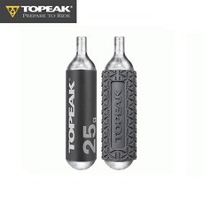  TOPEAK 토픽 펌프 THREADED 25G CO2 카트리지 (2개입) 스레디드 25g CO2 휴대용 자전거 펌프 소형 핸드펌프 