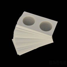 KuZHEN 50PCS 코인 용품 케이스 보관 광장 골판지 코인 홀더 코인 앨범 콜렉, 상세내용참조