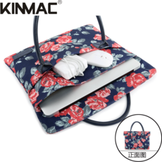kinmac kinmac 노트북가방 숄더형 비즈니스 파우치 13.3인치, 그레이