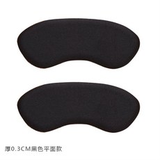 꾸꾸네하우스 발뒷굼치 패드 해진 이너 셔츠 따르다 스티커 뒷굽 내부 운동화 수리수당 마찰방지 발 슈즈 안 남녀 신발 수선, 블랙 평면 타입 4겹 I24