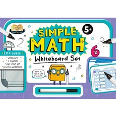 (영문도서) Help with Homework: Simple Math Whiteboard Set: Early Learning Box Set for 5+ Year-Olds Paperback, Igloo Books, English, 9781801087575