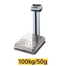 -카스저울 벤치저울 DL-100N/100kg 50g 건전지(별매) 및 아답터, DL-100N