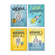 외뿔고래와 해파리 Narwhal and Jelly #1-4 Set, Tundra Books