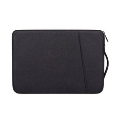 [구즈파크] 맥북 삼성 이온 엘지 그램 노트북 파우치 가방 13 15 15.6, 블랙
