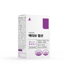 4세대 활성엽산 이노시톨 베타글루칸 비타민 일일권장량 100% 충족 임신준비영양제 싸이언티픽 액티브 엽산, 1BOX