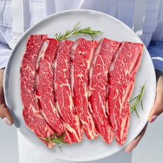 [바라던] LA꽃갈비 육질 좋고 손질잘된 678꽃갈비 1kg 소고기 엘에이갈비 호주산, 678 LA꽃갈비 1kg 호주, 1개