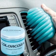 ColorCoral 클리닝 젤 자동차 벤트 키보드 용 범용 젤 클리너 자동 청소 퍼티 대시 보드 먼지 제거제 퍼, 1, 단일상품