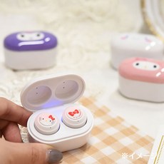 산리오블루투스이어폰