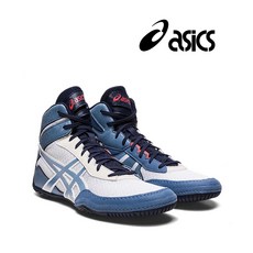 아식스 남성 레슬링 복싱화 매트콘트롤 3 -스톰블루 -사이즈255부터 사이즈300까지