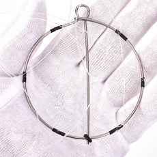 휴대용 낚시 새우 캐스트 게 트랩 캐치 도구 세트 6 링 품질 1 개, 01 기타, 1개